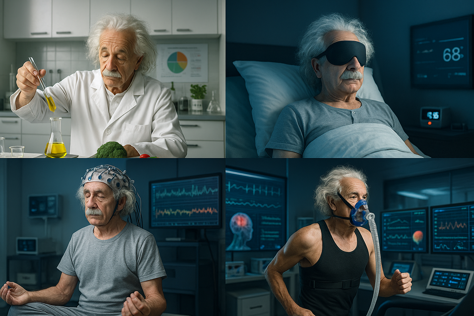The Science of Well-Being - Scientific approach to nutrition, sleep, meditation research, and exercise physiology